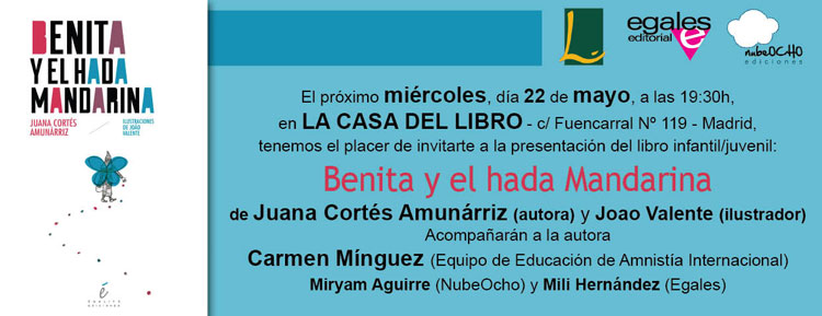 PRESENTACIÓN DE "BENITA Y EL HADA MANDARINA" EN MADRID