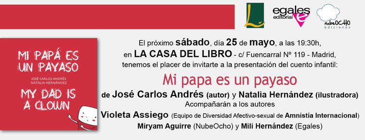 PRESENTACIÓN DE "MI PAPÁ ES UN PAYASO" EN MADRID